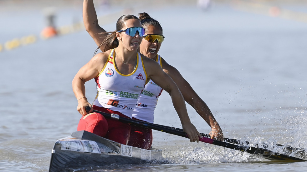 María Corbera y Antía Jácome, campeonas de Europa en C2 200