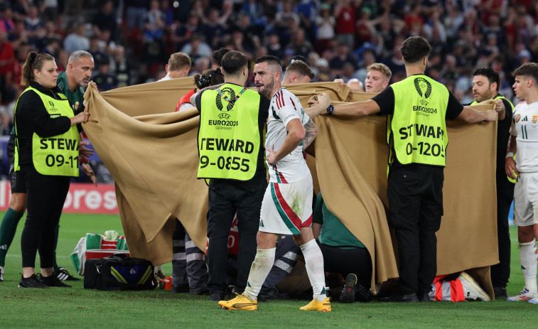 Eurocopa | El húngaro Varga, estable tras romperse 