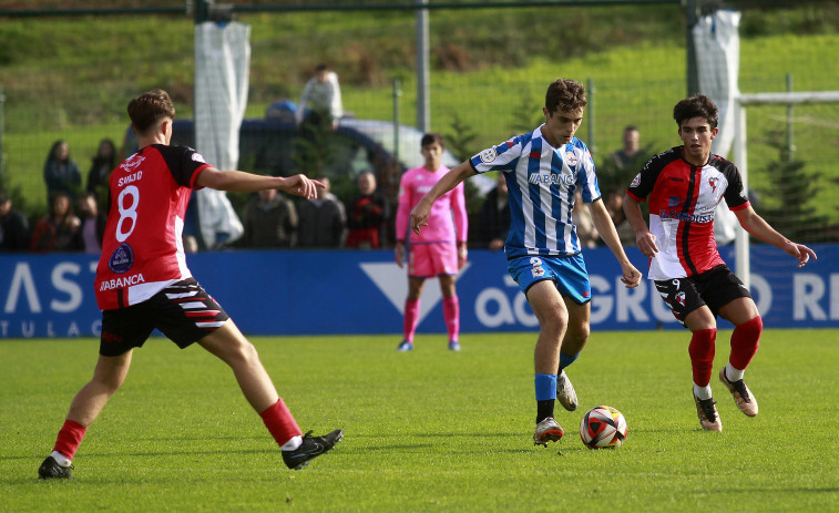 David Domínguez, que jugará en el Fabril, renueva hasta junio de 2026