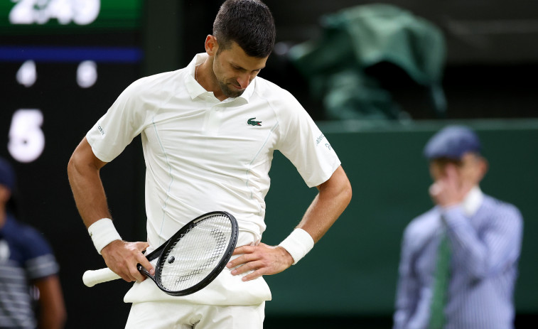 Djokovic sufre como Inglaterra