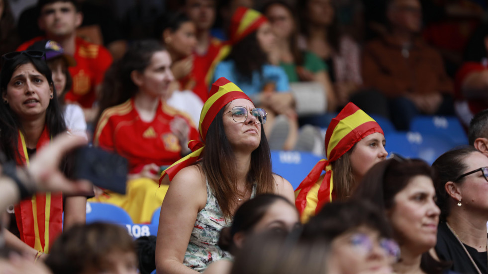 La selección española en A Coruña