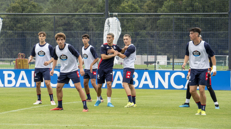 El amistoso de pretemporada entre Dépor y Fabril, en imágenes