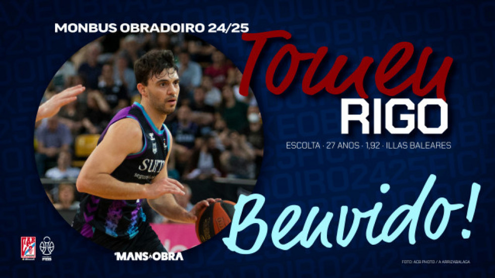 El Obradoiro ficha al escolta Tomeu Rigo