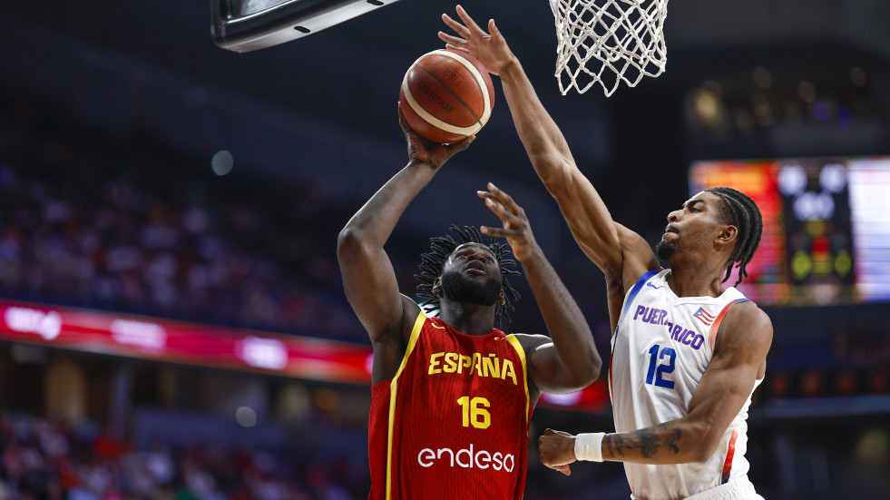 España se va repleta de confianza a los Juegos tras exhibirse ante Puerto Rico (107-84)