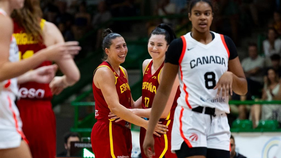 España se exhibe en defensa ante Canadá en su último partido de preparación (68-48)