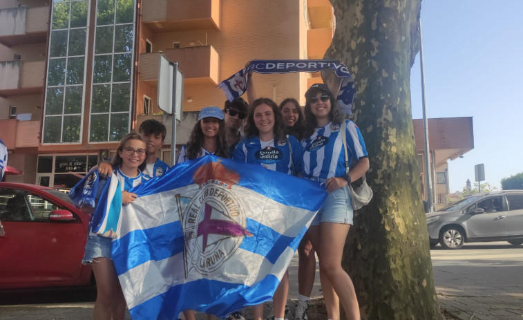 Velutinas y un viaje desde Huelva para ver al equipo blanquiazul