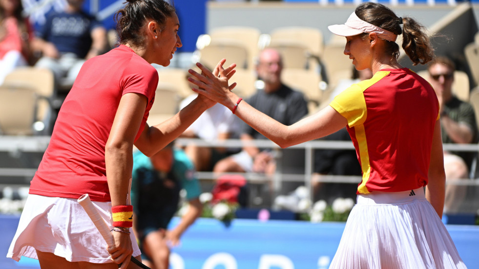 Novena medalla de España: Sorribes y Bucsa ganan el bronce en dobles femenino