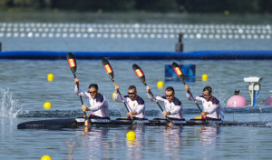El K4 500 de Arévalo, sobrado a la final olímpica
