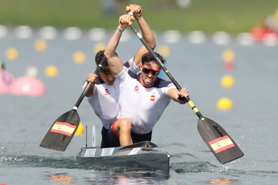 Moreno y Domínguez, a la final de C2 500 m.