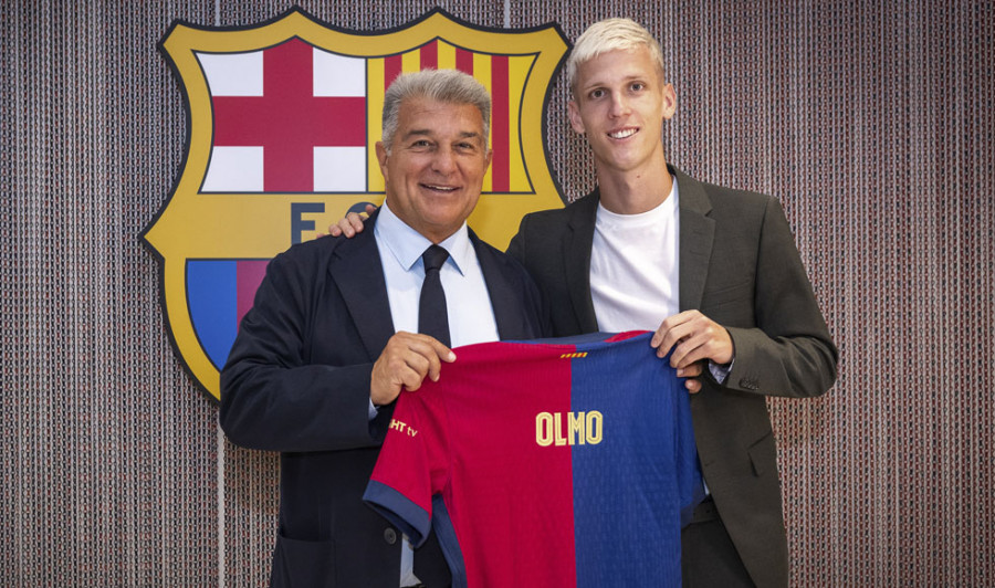 Dani Olmo, nuevo jugador del Barcelona para las seis próximas temporadas