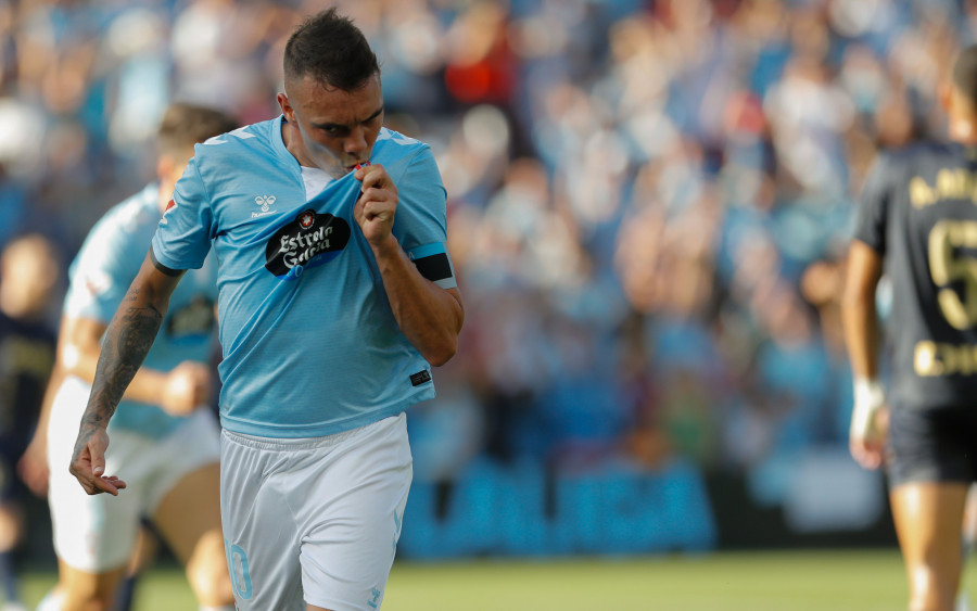 Iago Aspas: "El equipo mira hacia arriba"