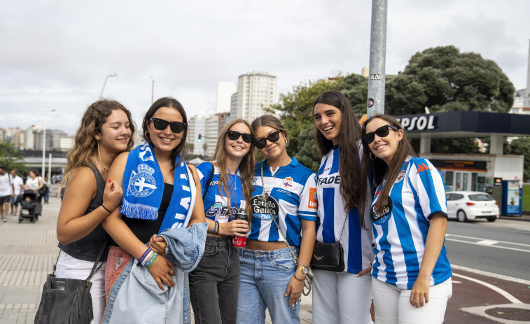 El Dépor cambia de  categoría, la hinchada sigue en Primera