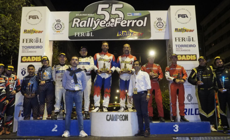Víctor Senra firma su cuarta victoria en el 55º Rally  de Ferrol