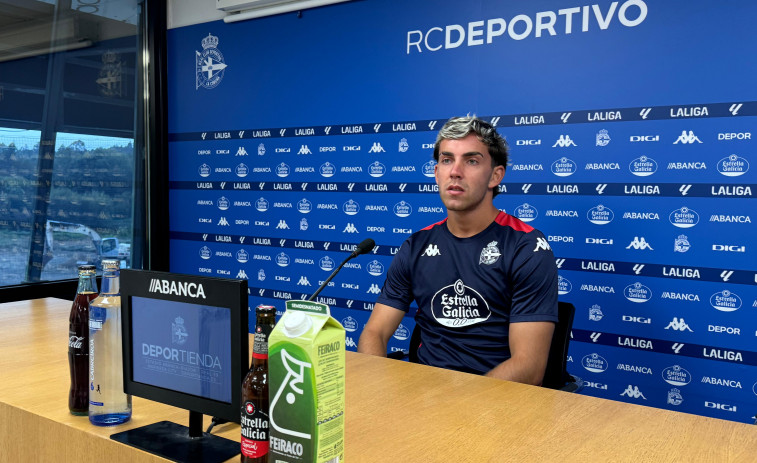 Dani Barcia renueva con el Dépor hasta 2028