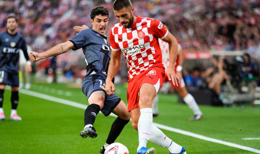 El Girona y el Rayo Vallecano empatan en Montilivi  (0-0)