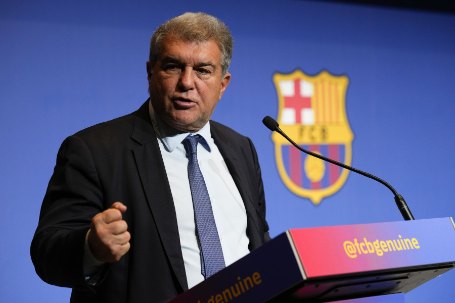 Joan Laporta: "Estamos luchando contra todos y contra todo"