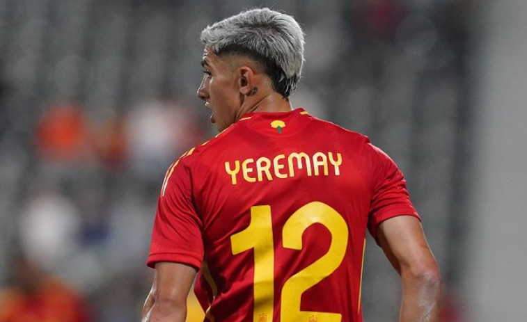 La rodilla aparta a Yeremay de la Eurocopa