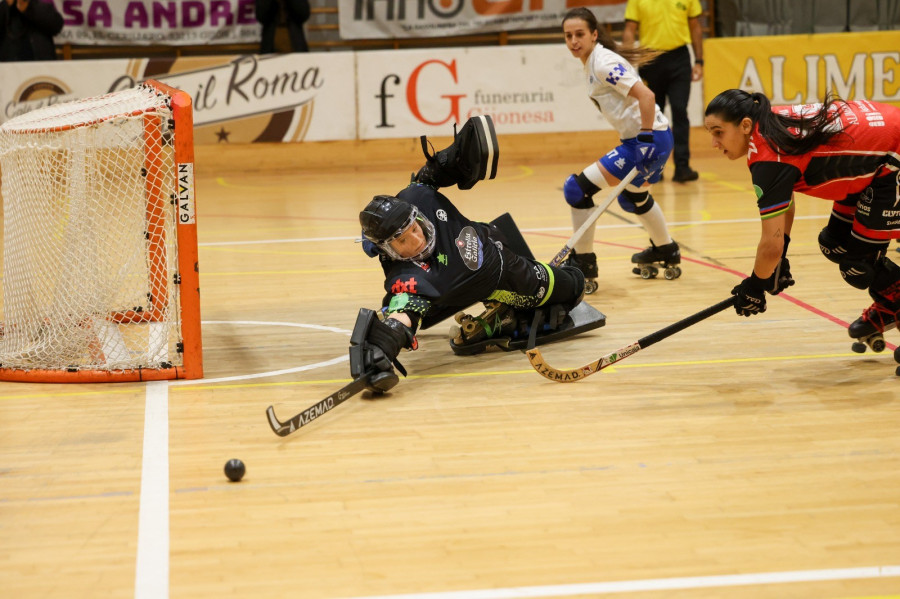 Un gol de Sara Roces a 39 segundos para el final impide dar la sorpresa al HC Coruña