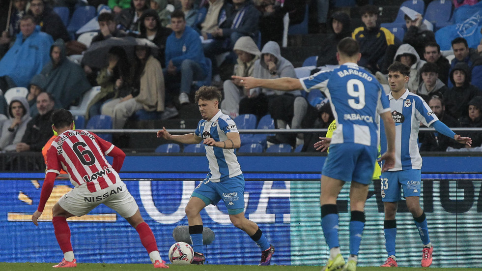 Encuentro Dépor - Sporting de Gijón
