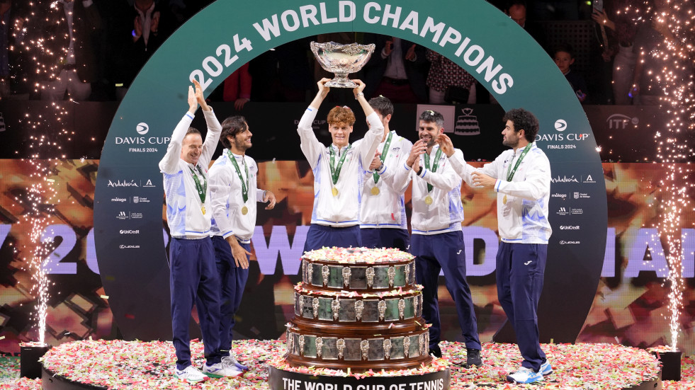 Italia revalida el título de la Copa Davis