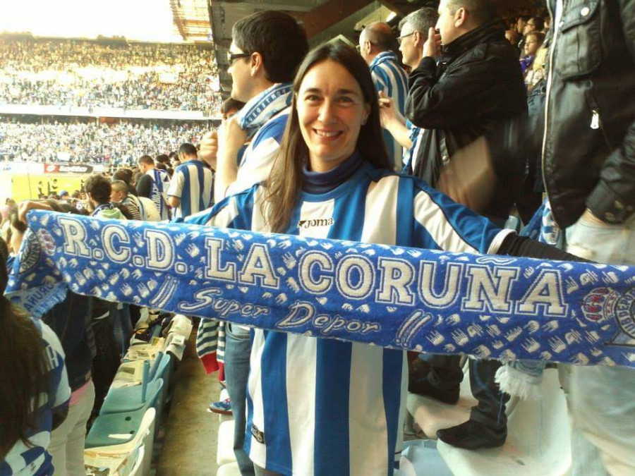 MI VIDA EN BLANQUIAZUL | Iria Casete: “Para mí el Deportivo es como un hijo al que siempre defiendes y le perdonas todo”