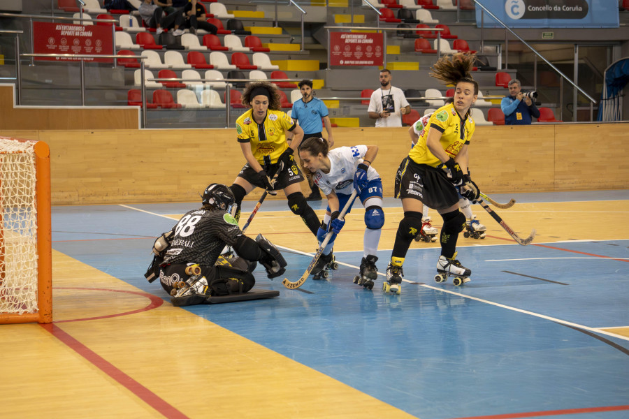 El talento del Palau puede con la muralla del HC Coruña