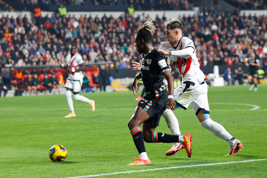 Sancet revoluciona al Athletic y deja helado al Rayo (1-2)