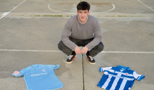 Adrián Ogando, el juvenil de Dépor y Celta