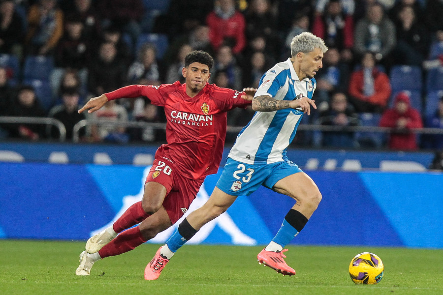 El Zaragoza perdona a un Dépor que incluso rozó la victoria (1-1)