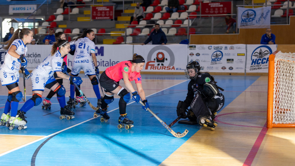 El HC Coruña se gusta en el derbi