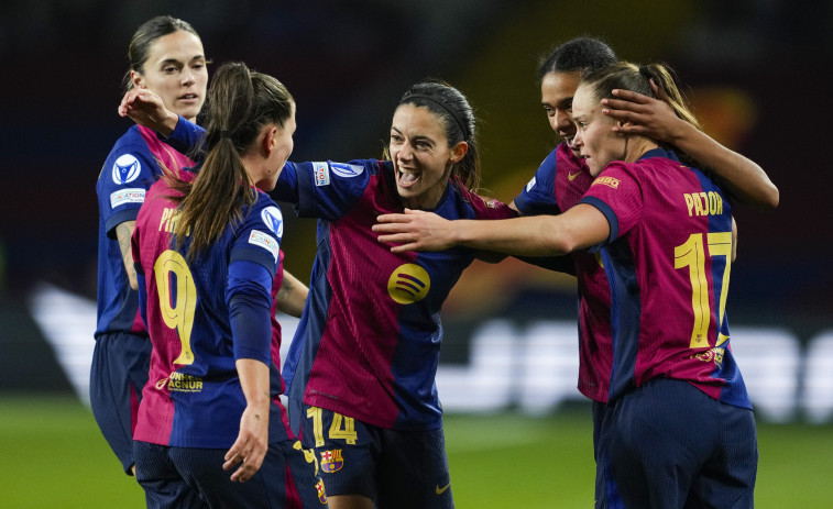 El Barça domina al Manchester City y pasa a cuartos de Liga de Campeones (3-0)