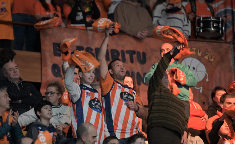 Entradas agotadas para el derbi entre el Básquet Coruña y el Río Breogán