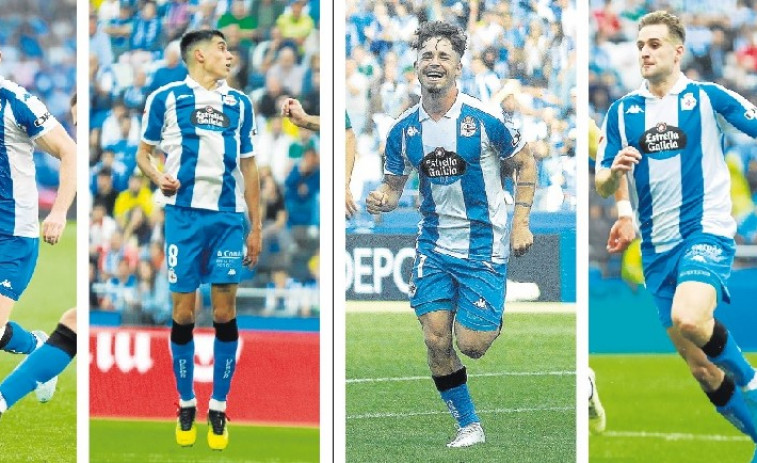 Ellos son los cuatro ‘intocables’ del Deportivo