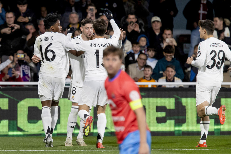 El Real Madrid se regala una goleada en Cartagena antes de la Supercopa (0-5)