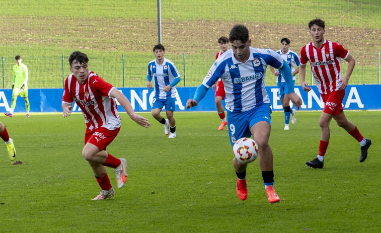 El Juvenil A vence y convence ante el Sporting para avanzar en la Copa del Rey