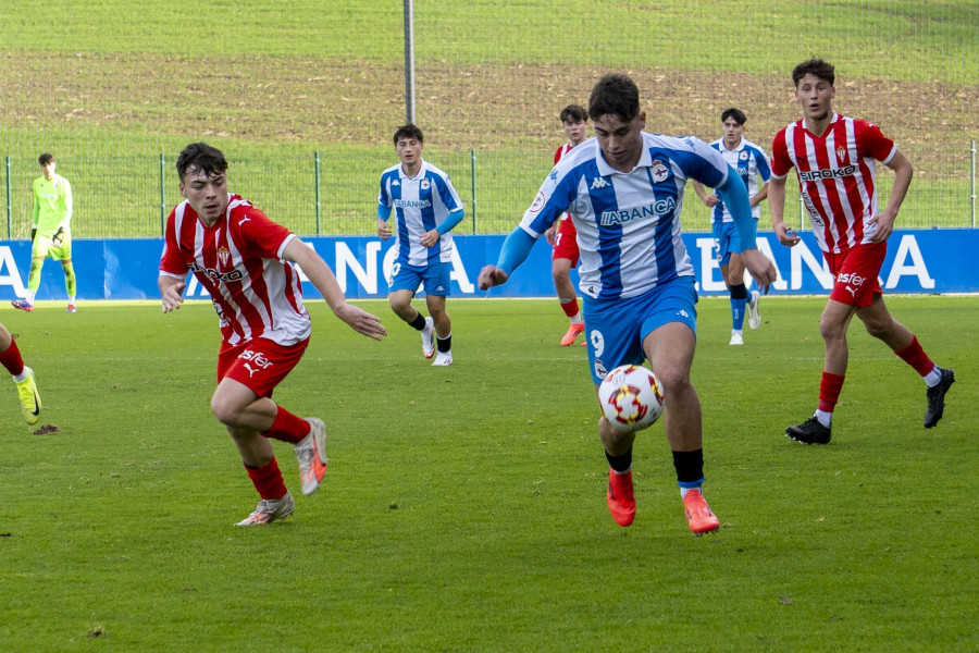El Juvenil A vence y convence ante el Sporting para avanzar en la Copa del Rey