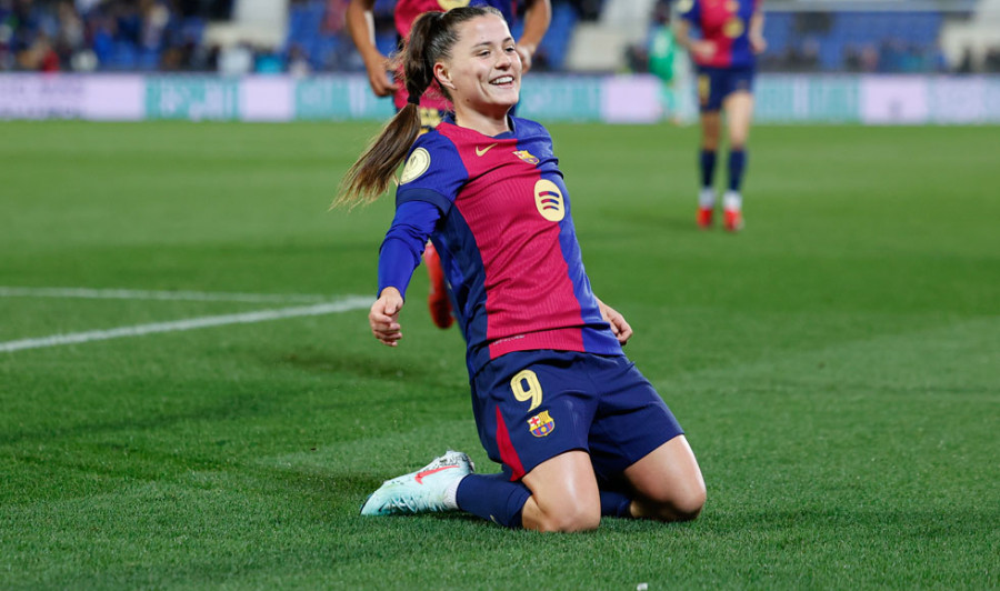 Una actuación estelar de Pina mete al Barcelona en la final de la Supercopa (3-0)
