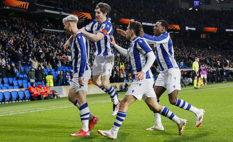 La Real Sociedad se medirá al Midtjylland en octavos de la Liga Europa