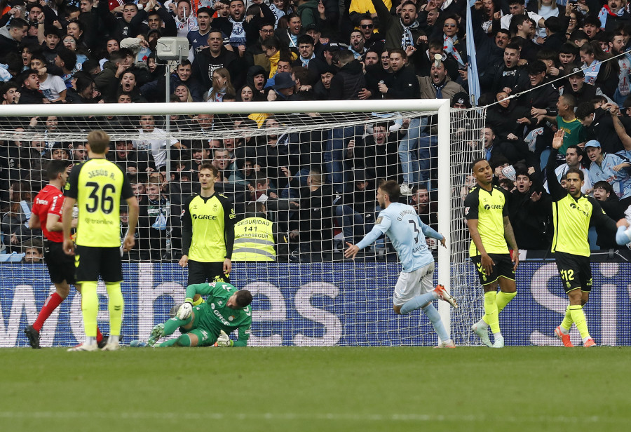 El Celta remonta un 0-2 al Betis en el segundo tiempo