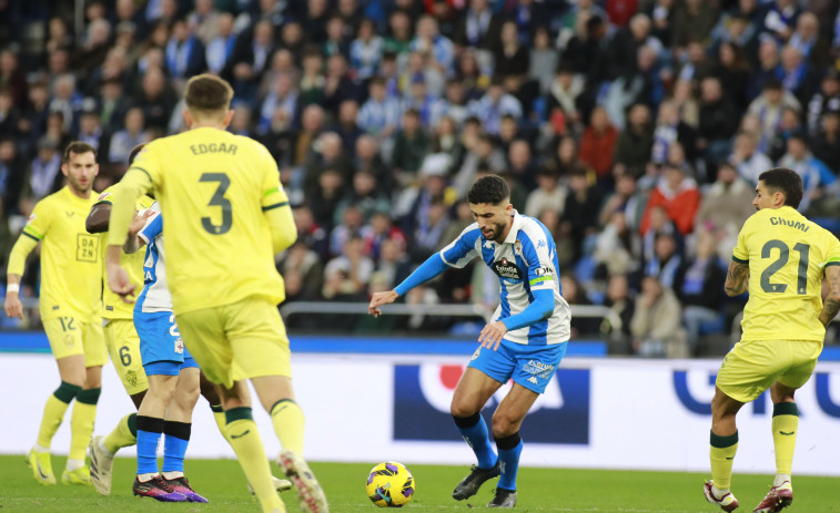 Eddahchouri se estrena en Riazor a lo grande