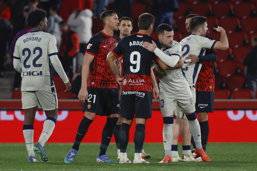 Un tanto de Boyomo en el descuento alarga la mala racha del Mallorca (1-1)