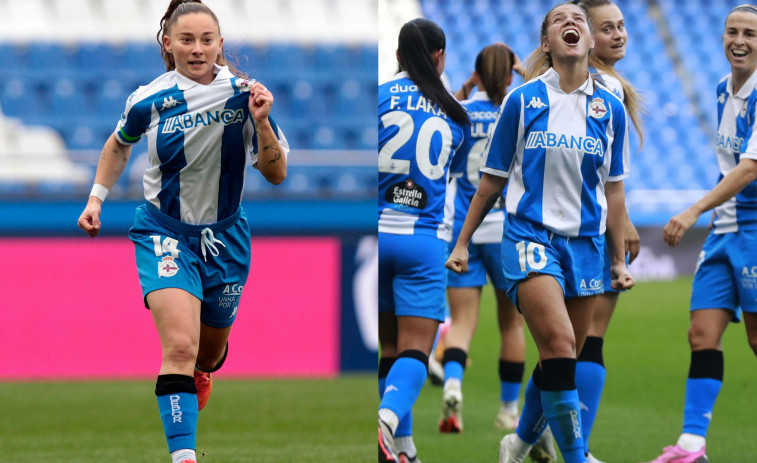 Ainhoa y Millene dan el 85% de los puntos al Deportivo