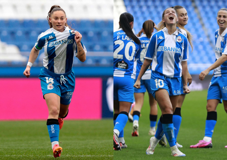 Ainhoa y Millene dan el 85% de los puntos al Deportivo