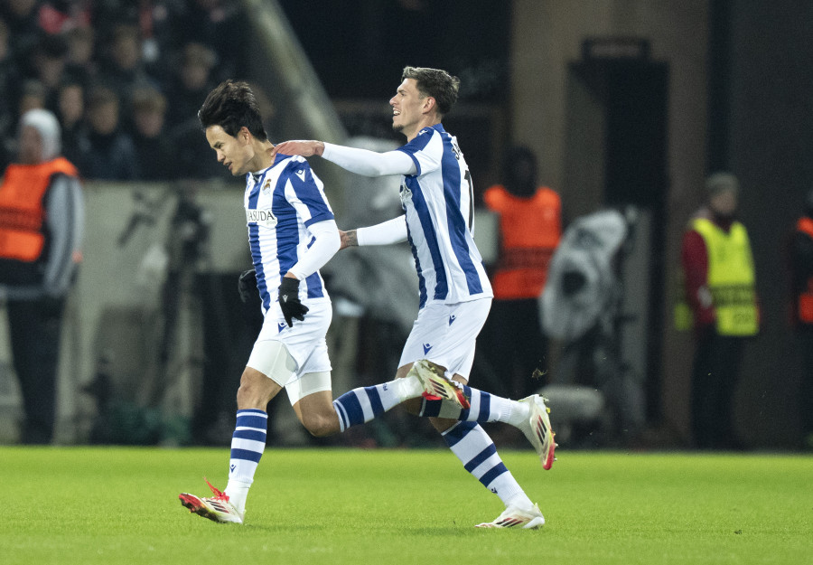 Una Real Sociedad efectiva encarrila el pase a octavos con una victoria trabajada (1-2)