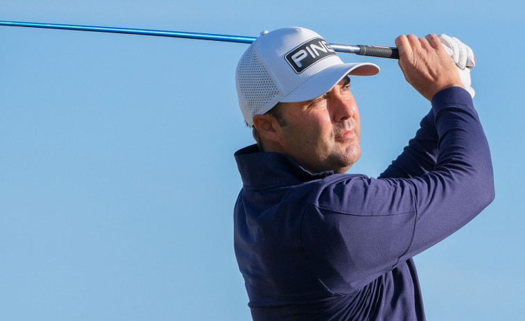 El coruñés Adarraga inicia en tercera posición el primer torneo del Alps Tour de golf