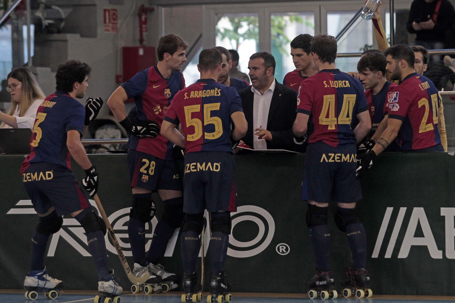 El Barça se queda al borde de la eliminación