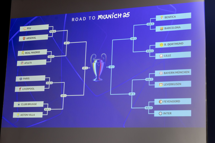 Derbi en Madrid en octavos de final de la Champions