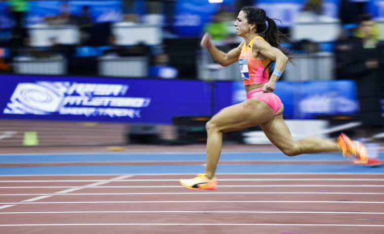 Maribel Pérez establece un nuevo récord de España de los 60 metros lisos