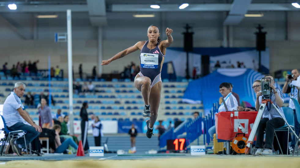 Ana Peleteiro disipa dudas con su noveno campeonato de triple salto