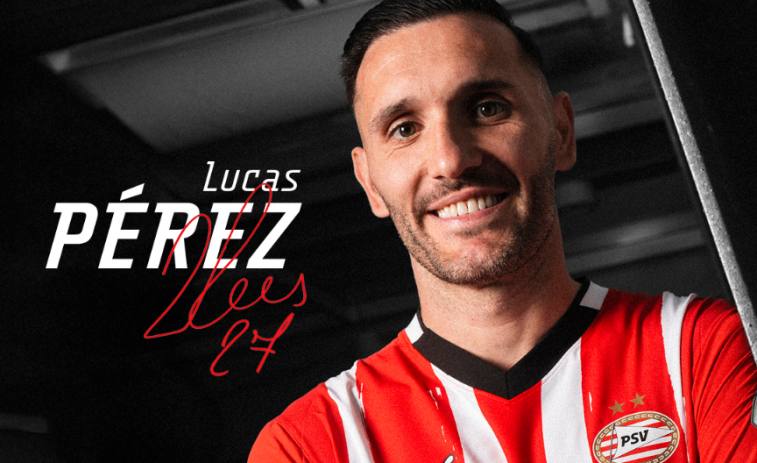 El PSV Eindhoven hace oficial el fichaje de Lucas Pérez